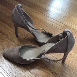 EUC Adrienne Vittadini 8.5 M woman’s Nude Pumps